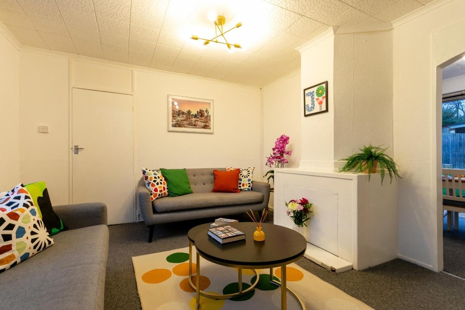 Cozyhome-3Br-5Guest#Netflix#Parking#Garden 诺丁汉 外观 照片